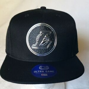 Los Angeles‎ Lakers Black Cap. NWT.